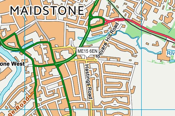 ME15 6EN map - OS VectorMap District (Ordnance Survey) ME15 6EN map - OS VectorMap District (Ordnance Survey)