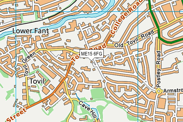 ME15 6FG map - OS VectorMap District (Ordnance Survey) ME15 6FG map - OS VectorMap District (Ordnance Survey)