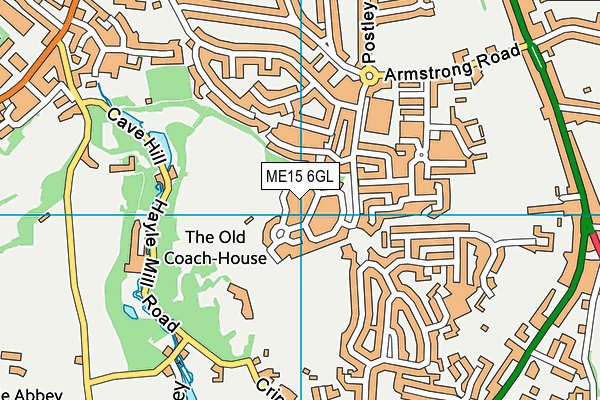 ME15 6GL map - OS VectorMap District (Ordnance Survey) ME15 6GL map - OS VectorMap District (Ordnance Survey)