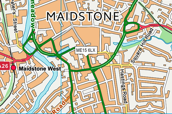ME15 6LX map - OS VectorMap District (Ordnance Survey) ME15 6LX map - OS VectorMap District (Ordnance Survey)