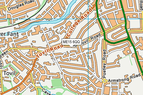 ME15 6QQ map - OS VectorMap District (Ordnance Survey) ME15 6QQ map - OS VectorMap District (Ordnance Survey)