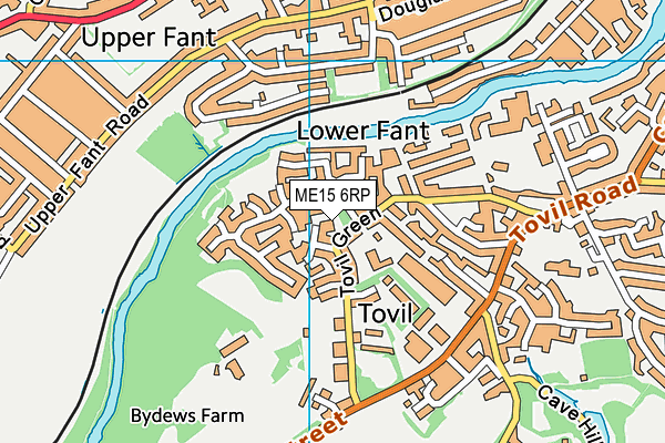 ME15 6RP map - OS VectorMap District (Ordnance Survey) ME15 6RP map - OS VectorMap District (Ordnance Survey)