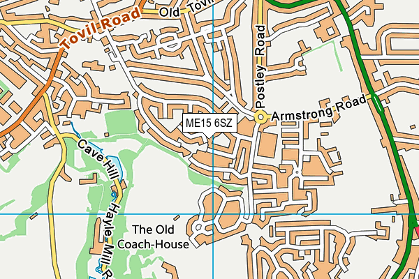 ME15 6SZ map - OS VectorMap District (Ordnance Survey) ME15 6SZ map - OS VectorMap District (Ordnance Survey)