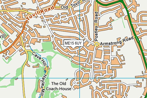 ME15 6UY map - OS VectorMap District (Ordnance Survey) ME15 6UY map - OS VectorMap District (Ordnance Survey)