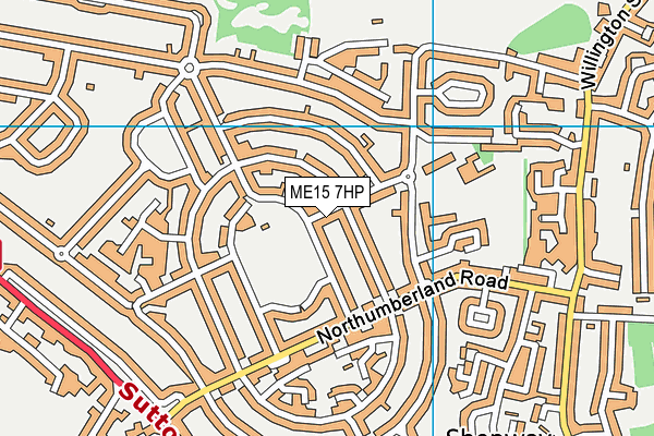 ME15 7HP map - OS VectorMap District (Ordnance Survey) ME15 7HP map - OS VectorMap District (Ordnance Survey)