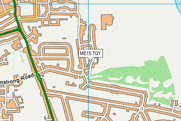 ME15 7QY map - OS VectorMap District (Ordnance Survey) ME15 7QY map - OS VectorMap District (Ordnance Survey)