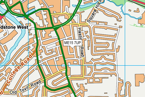 ME15 7UP map - OS VectorMap District (Ordnance Survey) ME15 7UP map - OS VectorMap District (Ordnance Survey)
