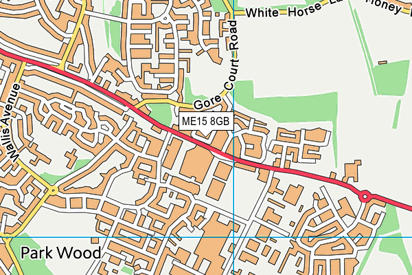 ME15 8GB map - OS VectorMap District (Ordnance Survey) ME15 8GB map - OS VectorMap District (Ordnance Survey)