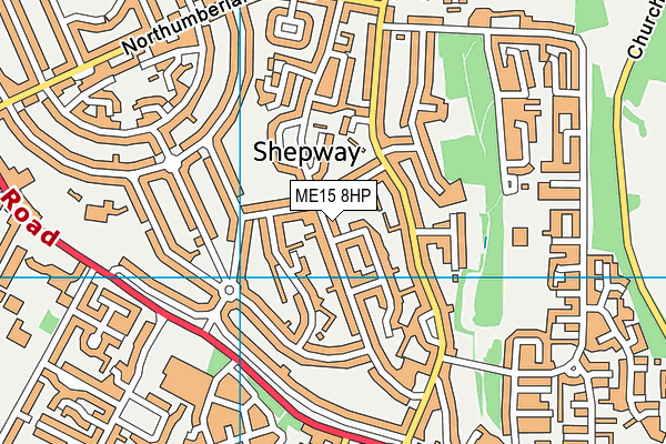ME15 8HP map - OS VectorMap District (Ordnance Survey) ME15 8HP map - OS VectorMap District (Ordnance Survey)