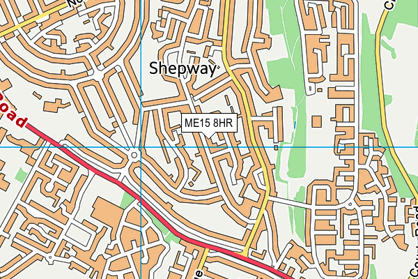 ME15 8HR map - OS VectorMap District (Ordnance Survey) ME15 8HR map - OS VectorMap District (Ordnance Survey)