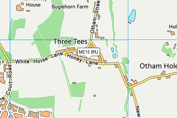 ME15 8RJ map - OS VectorMap District (Ordnance Survey) ME15 8RJ map - OS VectorMap District (Ordnance Survey)