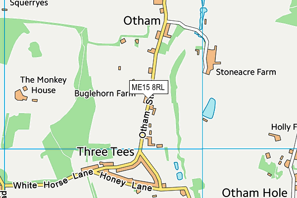 ME15 8RL map - OS VectorMap District (Ordnance Survey) ME15 8RL map - OS VectorMap District (Ordnance Survey)