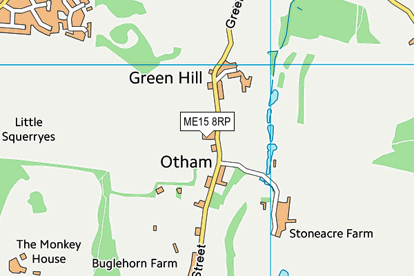 ME15 8RP map - OS VectorMap District (Ordnance Survey) ME15 8RP map - OS VectorMap District (Ordnance Survey)