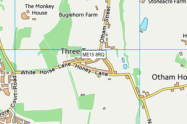 ME15 8RQ map - OS VectorMap District (Ordnance Survey)
