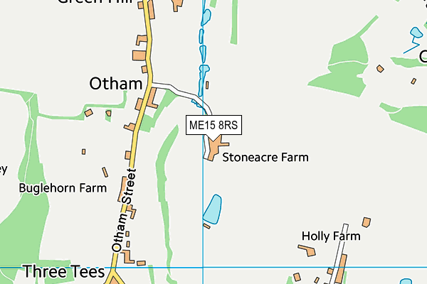 ME15 8RS map - OS VectorMap District (Ordnance Survey) ME15 8RS map - OS VectorMap District (Ordnance Survey)