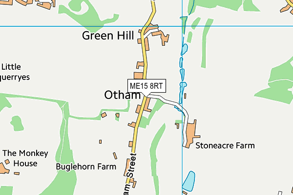 ME15 8RT map - OS VectorMap District (Ordnance Survey) ME15 8RT map - OS VectorMap District (Ordnance Survey)