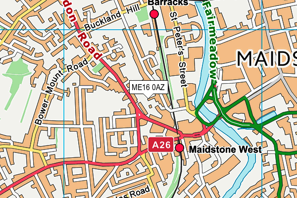 ME16 0AZ map - OS VectorMap District (Ordnance Survey) ME16 0AZ map - OS VectorMap District (Ordnance Survey)