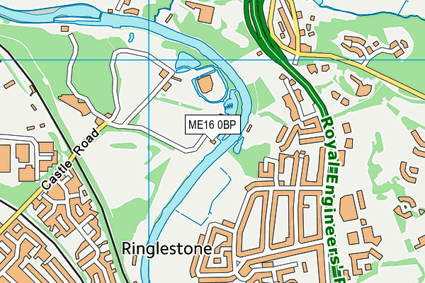 ME16 0BP map - OS VectorMap District (Ordnance Survey) ME16 0BP map - OS VectorMap District (Ordnance Survey)