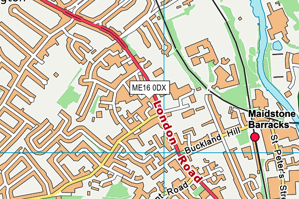 ME16 0DX map - OS VectorMap District (Ordnance Survey) ME16 0DX map - OS VectorMap District (Ordnance Survey)