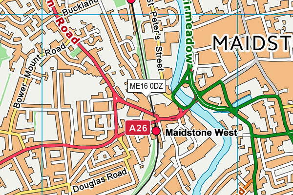 ME16 0DZ map - OS VectorMap District (Ordnance Survey) ME16 0DZ map - OS VectorMap District (Ordnance Survey)