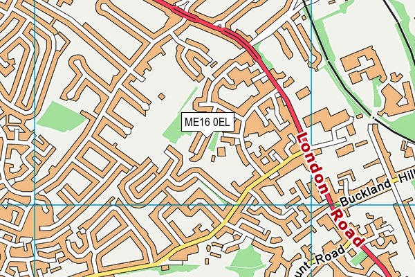 ME16 0EL map - OS VectorMap District (Ordnance Survey) ME16 0EL map - OS VectorMap District (Ordnance Survey)