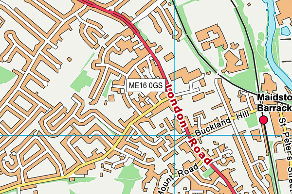 ME16 0GS map - OS VectorMap District (Ordnance Survey) ME16 0GS map - OS VectorMap District (Ordnance Survey)