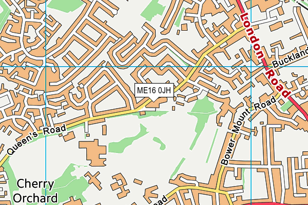 ME16 0JH map - OS VectorMap District (Ordnance Survey) ME16 0JH map - OS VectorMap District (Ordnance Survey)