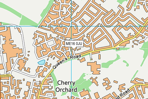 ME16 0JU map - OS VectorMap District (Ordnance Survey) ME16 0JU map - OS VectorMap District (Ordnance Survey)