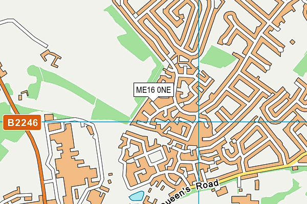 ME16 0NE map - OS VectorMap District (Ordnance Survey) ME16 0NE map - OS VectorMap District (Ordnance Survey)