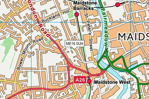 ME16 0UH map - OS VectorMap District (Ordnance Survey) ME16 0UH map - OS VectorMap District (Ordnance Survey)