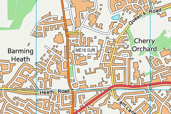 ME16 0UR map - OS VectorMap District (Ordnance Survey) ME16 0UR map - OS VectorMap District (Ordnance Survey)