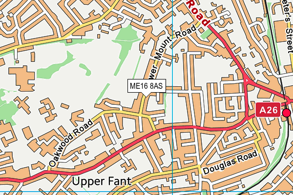 ME16 8AS map - OS VectorMap District (Ordnance Survey) ME16 8AS map - OS VectorMap District (Ordnance Survey)