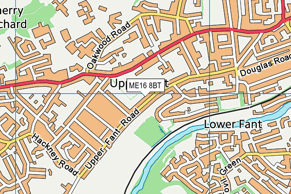 ME16 8BT map - OS VectorMap District (Ordnance Survey) ME16 8BT map - OS VectorMap District (Ordnance Survey)
