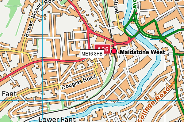 ME16 8HB map - OS VectorMap District (Ordnance Survey) ME16 8HB map - OS VectorMap District (Ordnance Survey)