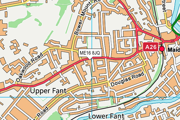 ME16 8JQ map - OS VectorMap District (Ordnance Survey) ME16 8JQ map - OS VectorMap District (Ordnance Survey)