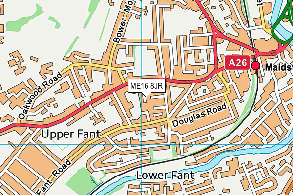 ME16 8JR map - OS VectorMap District (Ordnance Survey) ME16 8JR map - OS VectorMap District (Ordnance Survey)