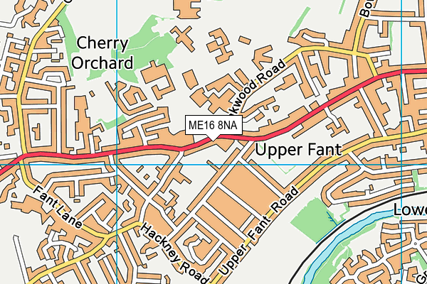 ME16 8NA map - OS VectorMap District (Ordnance Survey) ME16 8NA map - OS VectorMap District (Ordnance Survey)