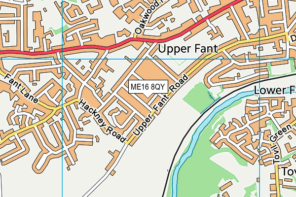 ME16 8QY map - OS VectorMap District (Ordnance Survey) ME16 8QY map - OS VectorMap District (Ordnance Survey)