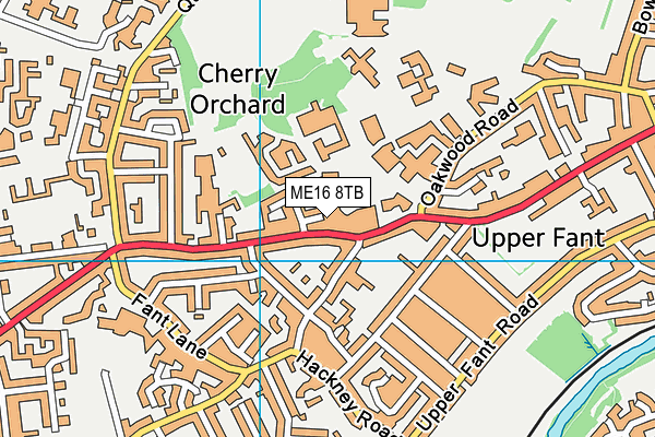 ME16 8TB map - OS VectorMap District (Ordnance Survey) ME16 8TB map - OS VectorMap District (Ordnance Survey)