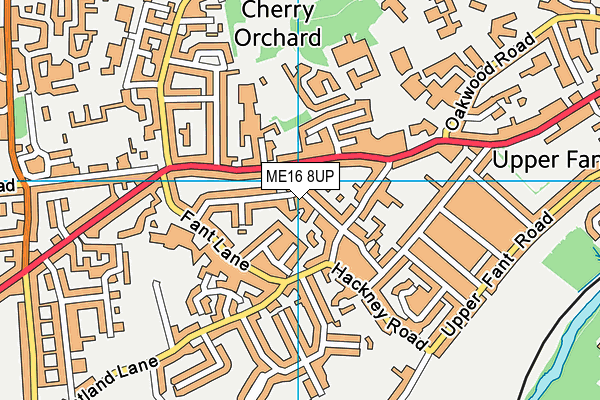 ME16 8UP map - OS VectorMap District (Ordnance Survey) ME16 8UP map - OS VectorMap District (Ordnance Survey)