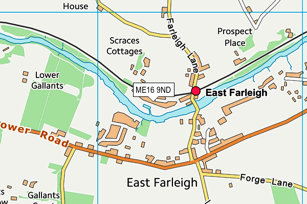 ME16 9ND map - OS VectorMap District (Ordnance Survey) ME16 9ND map - OS VectorMap District (Ordnance Survey)
