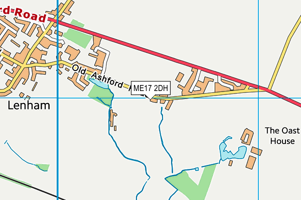 ME17 2DH map - OS VectorMap District (Ordnance Survey) ME17 2DH map - OS VectorMap District (Ordnance Survey)
