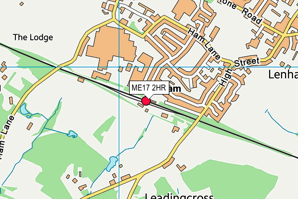 ME17 2HR map - OS VectorMap District (Ordnance Survey) ME17 2HR map - OS VectorMap District (Ordnance Survey)