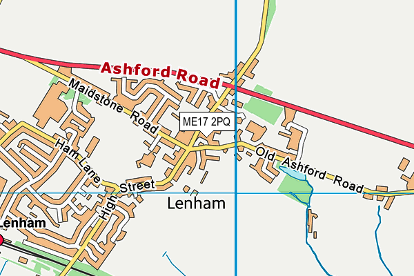 ME17 2PQ map - OS VectorMap District (Ordnance Survey) ME17 2PQ map - OS VectorMap District (Ordnance Survey)