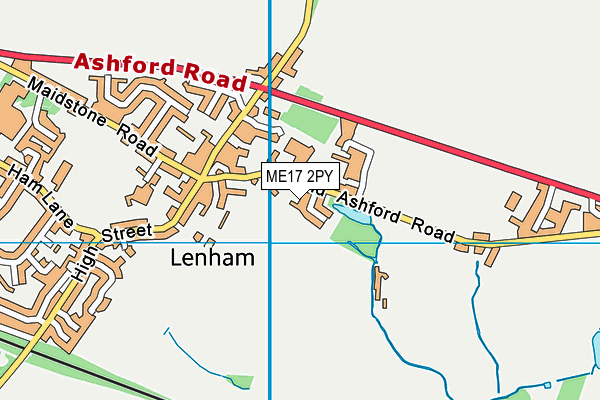 ME17 2PY map - OS VectorMap District (Ordnance Survey) ME17 2PY map - OS VectorMap District (Ordnance Survey)