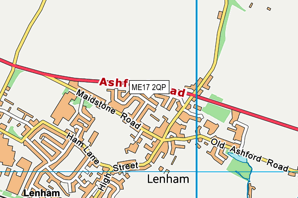 ME17 2QP map - OS VectorMap District (Ordnance Survey) ME17 2QP map - OS VectorMap District (Ordnance Survey)
