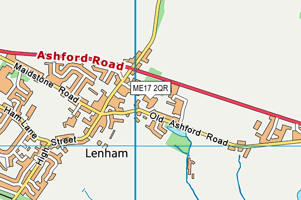 ME17 2QR map - OS VectorMap District (Ordnance Survey) ME17 2QR map - OS VectorMap District (Ordnance Survey)