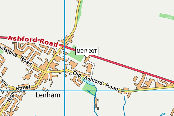 ME17 2QT map - OS VectorMap District (Ordnance Survey) ME17 2QT map - OS VectorMap District (Ordnance Survey)