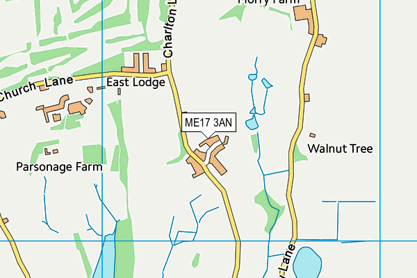 ME17 3AN map - OS VectorMap District (Ordnance Survey) ME17 3AN map - OS VectorMap District (Ordnance Survey)