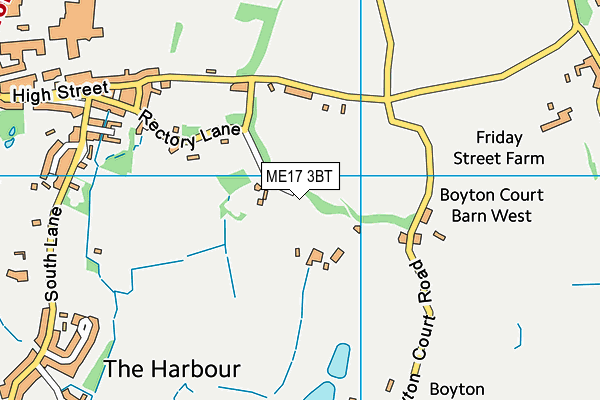 ME17 3BT map - OS VectorMap District (Ordnance Survey) ME17 3BT map - OS VectorMap District (Ordnance Survey)
